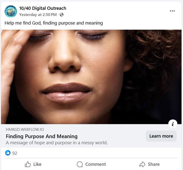 Finding Purpose And Meaning