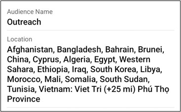 Facebook Uitreik Lande