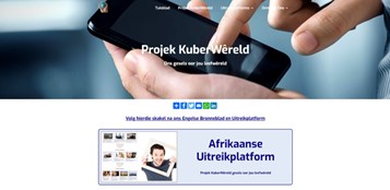 Afrikaanse Uitreikblad
