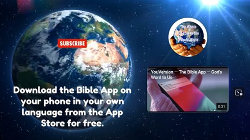 Four Criteria End Boodskap