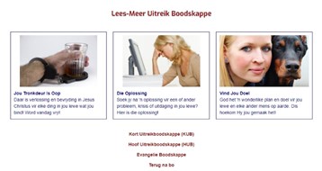 Afrikaanse Uitreikblad