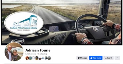 Adriaan Fourie - SA Truckers