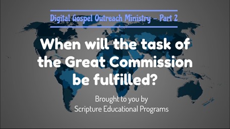 Digital Outreach Ministry - Part 2