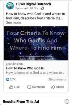 10/40 Digital Outreach