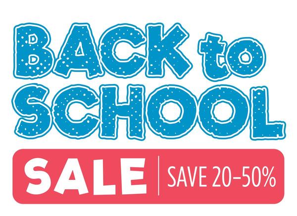 Back to School sale