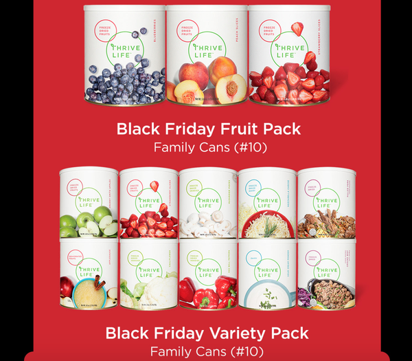 Thrive Life Black Friday Packages
