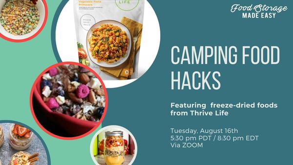 Camping Food Hacks Class Replay