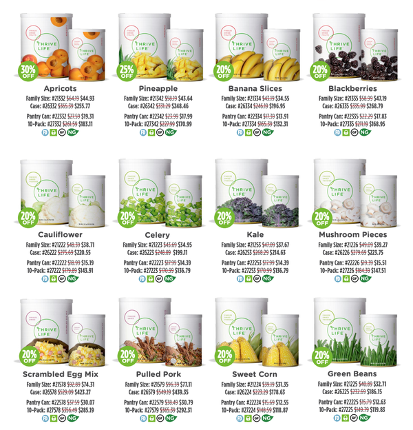 Thrive May Specials