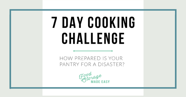 7 Day Cooking Challenge