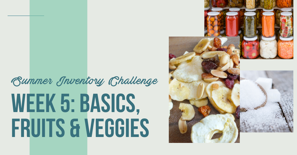 Week 5 - Basics, Fruits, and Veggies