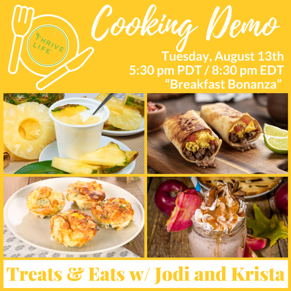 Cooking Demo Registration