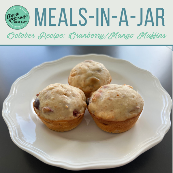 Cranberry/Mango Muffins-in-a-Jar Recipe