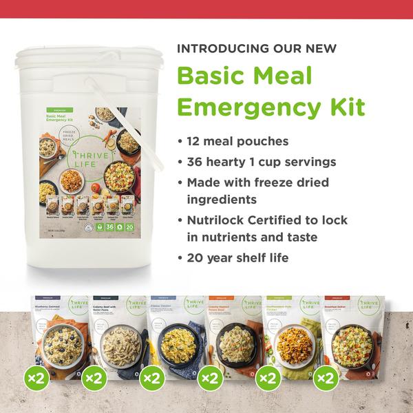 Basic Meal Emergency Kit