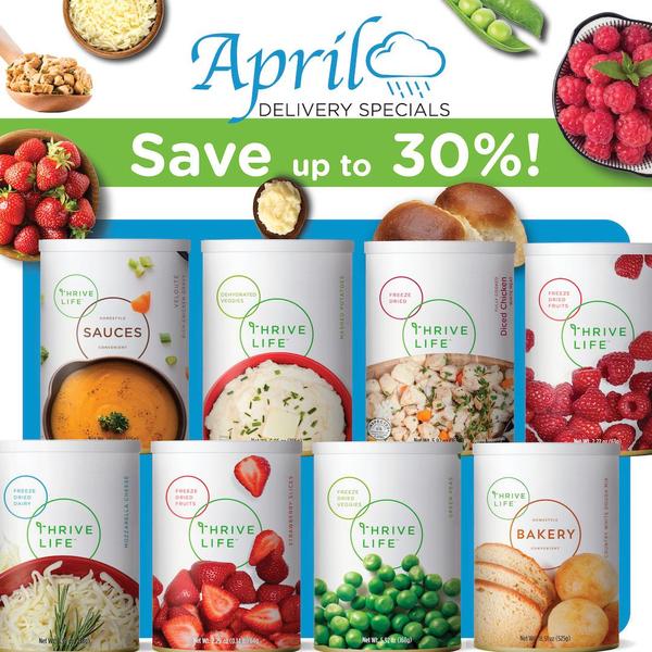 April Monthly Specials