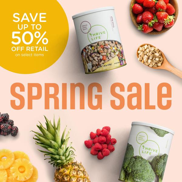 Spring Sale Starts Today