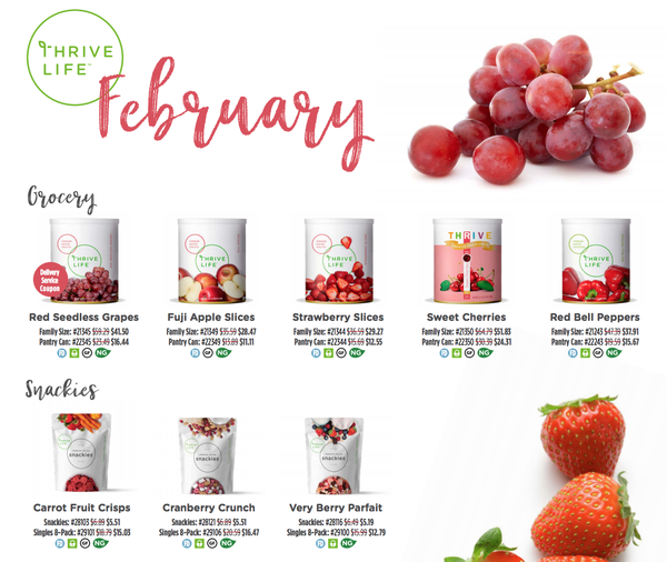 Thrive February Specials