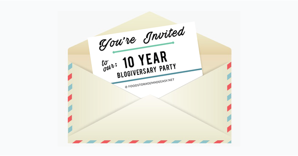 blogiversary party image