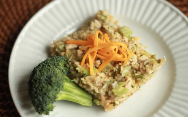 Chicken Broccoli Rice Bake