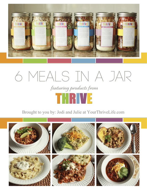 6 Meals in a Jar