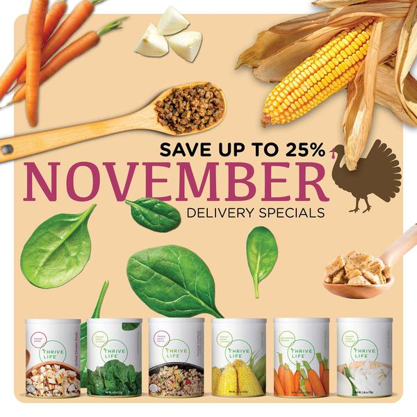 November Monthly Specials