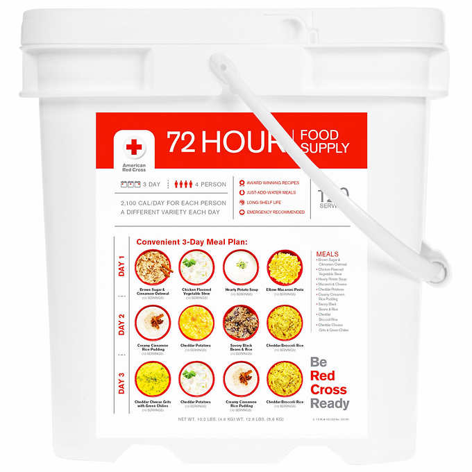Red Cross 72 Hour Kit