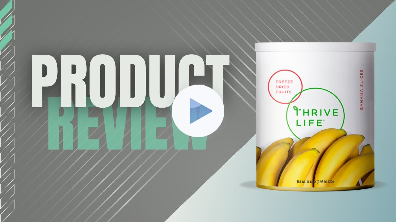 Product Review: Freeze-Dried Bananas