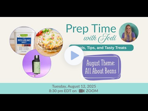 All About Beans | Cooking with Beans for Food Storage (Prep Time Ep. 1)