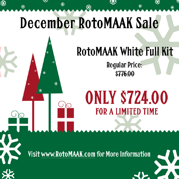 RotoMAAK White Full Kit Sale