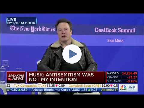 Elon Musk tells boycott advertisers, "go fuck yourself.. Is that clear?"