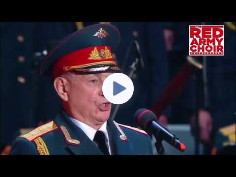 The Red Army Choir Alexandrov - Dark Eyes (Otchi tchornye / Очи чёрные)