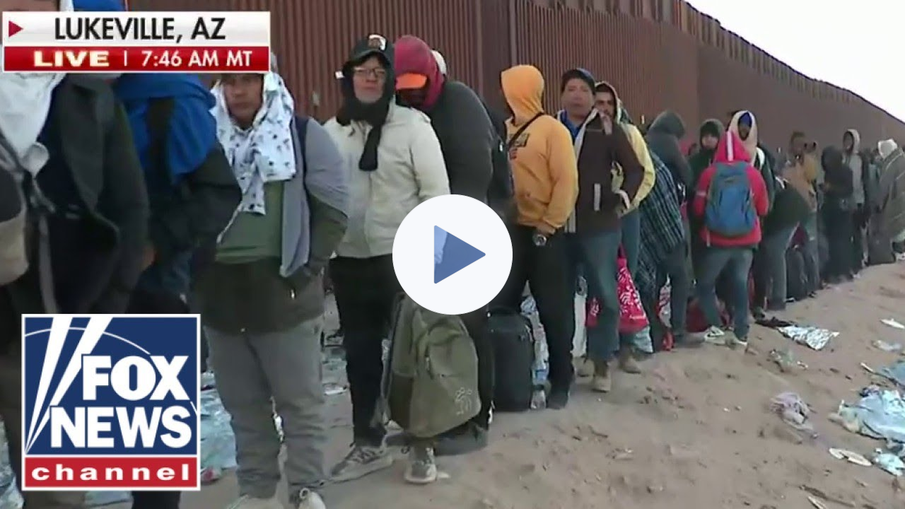 Border crossing overrun by single adult men: 'Completely unsustainable'