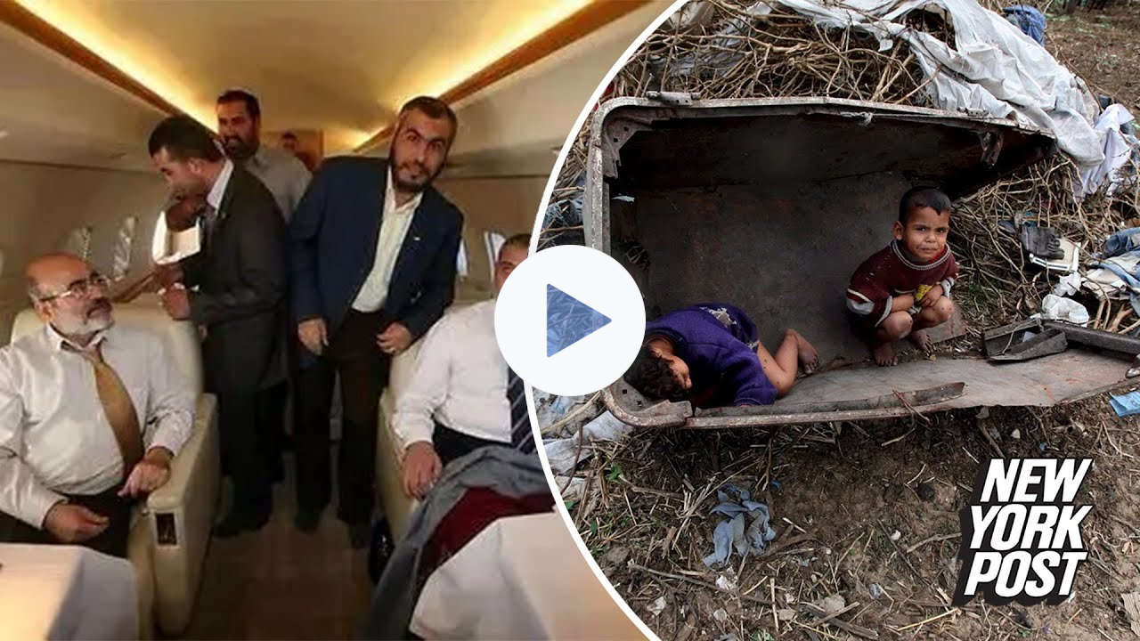 Hamas leaders worth staggering $11B revel in luxury - while Gaza's people suffer
