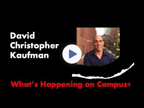 Campus culture is out of control - NY Post's David Christopher Kaufman