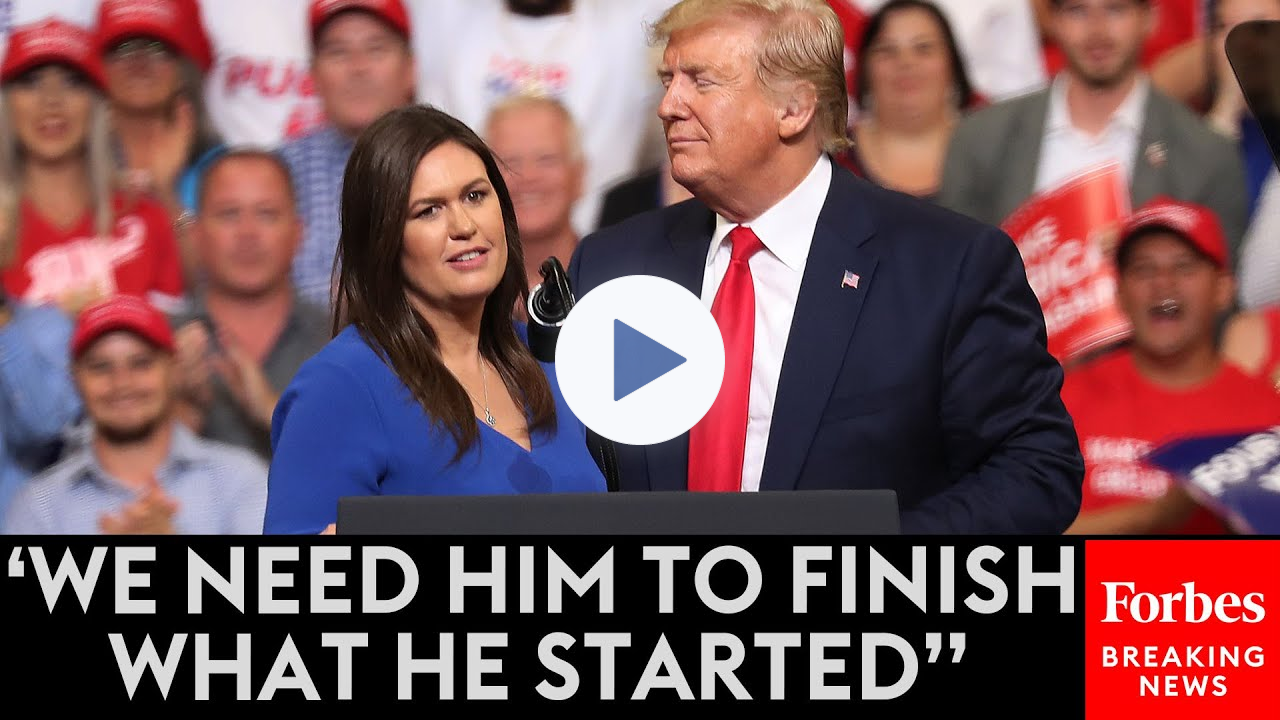 BREAKING NEWS: Sarah Huckabee Sanders Endorses Trump For President Amidst Third GOP Debate