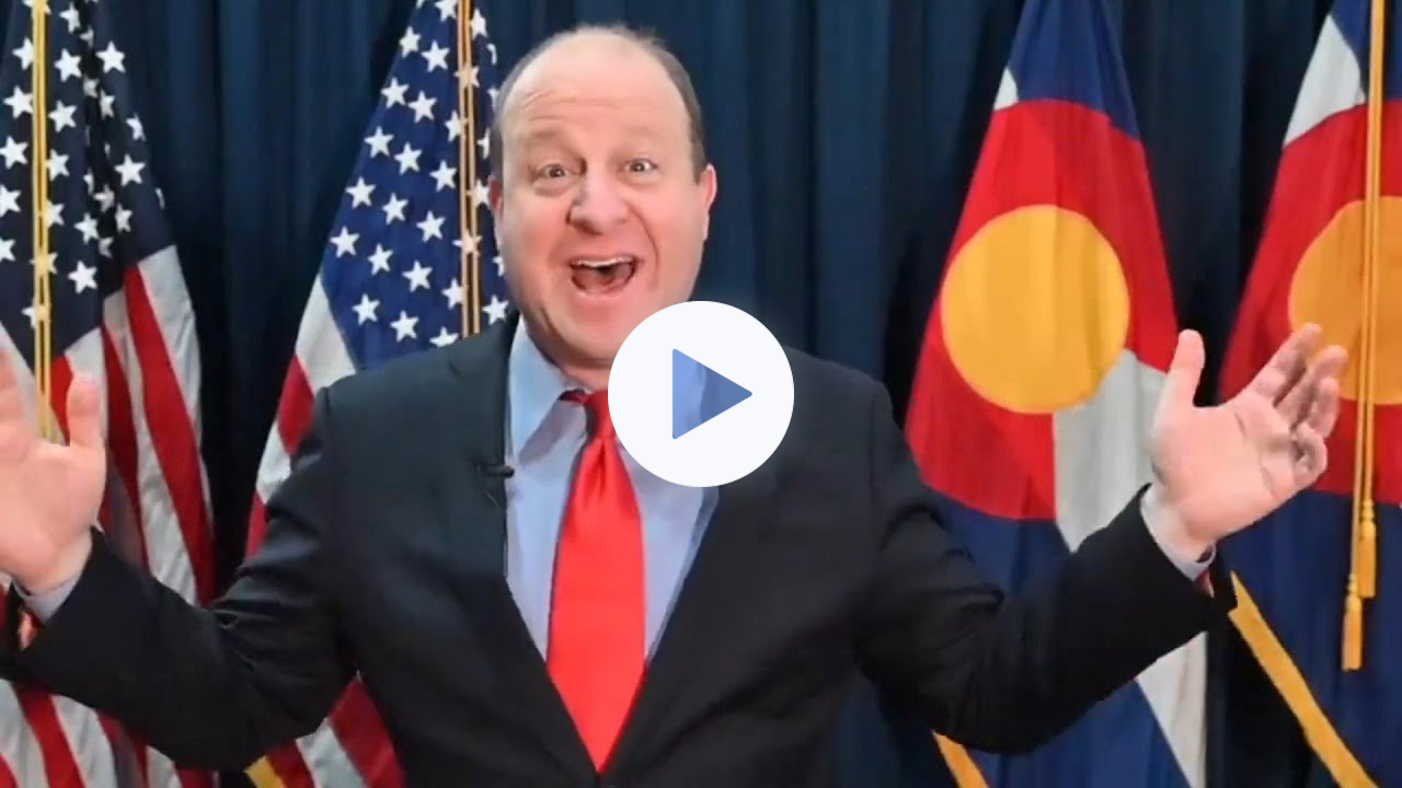 Gobernador Jared Polis//Feliz Navidad Colorado!
