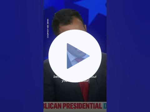 GOP debate: Vivek Ramaswamy attacks NBC's Kristen Welker, other moderators #Shorts