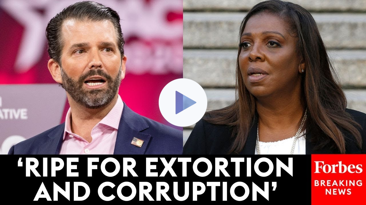 JUST IN: Donald Trump Jr. Goes After Letitia James Over 'Precedent' Being Set With NYC Fraud Trial