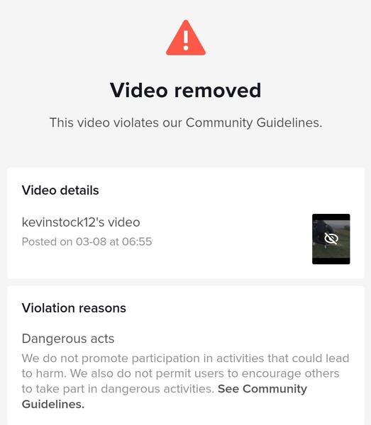 video removed