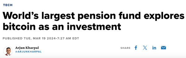 World's Largest Pension