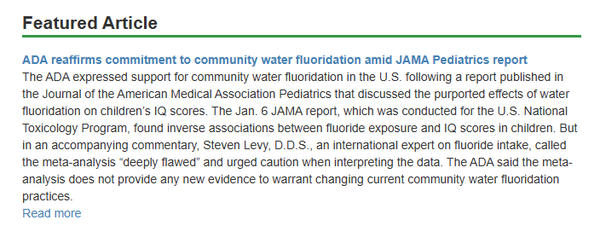 ADA Fluoride