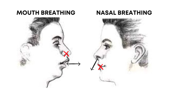 Mouth Breathing vs Nasal Breathing