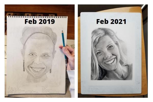 2 year drawing progress update