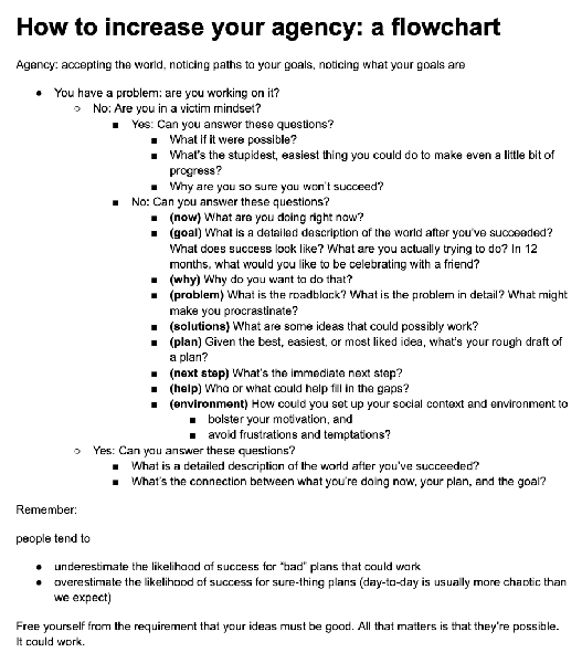 Agency Flowchart
