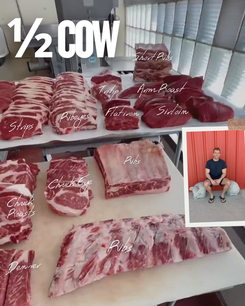 half cow