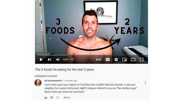 3 foods, 2 years