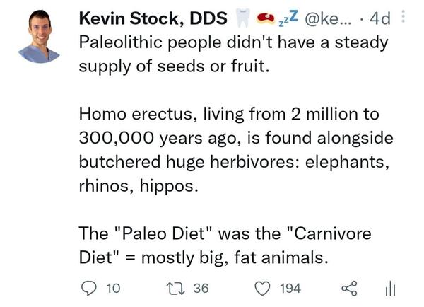 Paleo Diet = Carnivore Diet