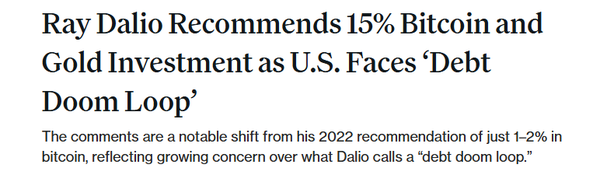dalio and debt