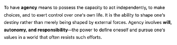 agency definition