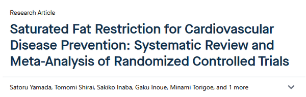 Saturated fat and CVD