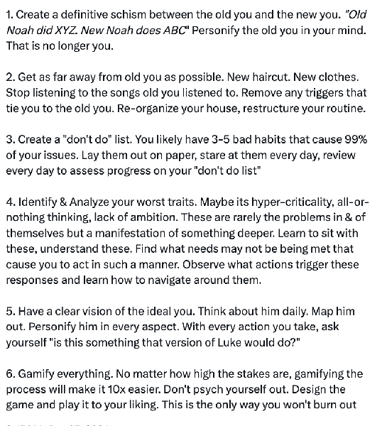 How to reinvent yourself